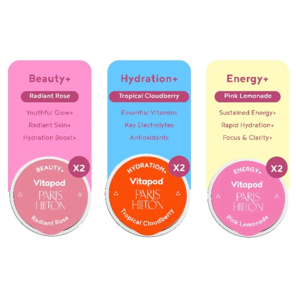 Paris Hilton Vitapod Starter Bundle - That's Hot Pink - Picture 9 of 11